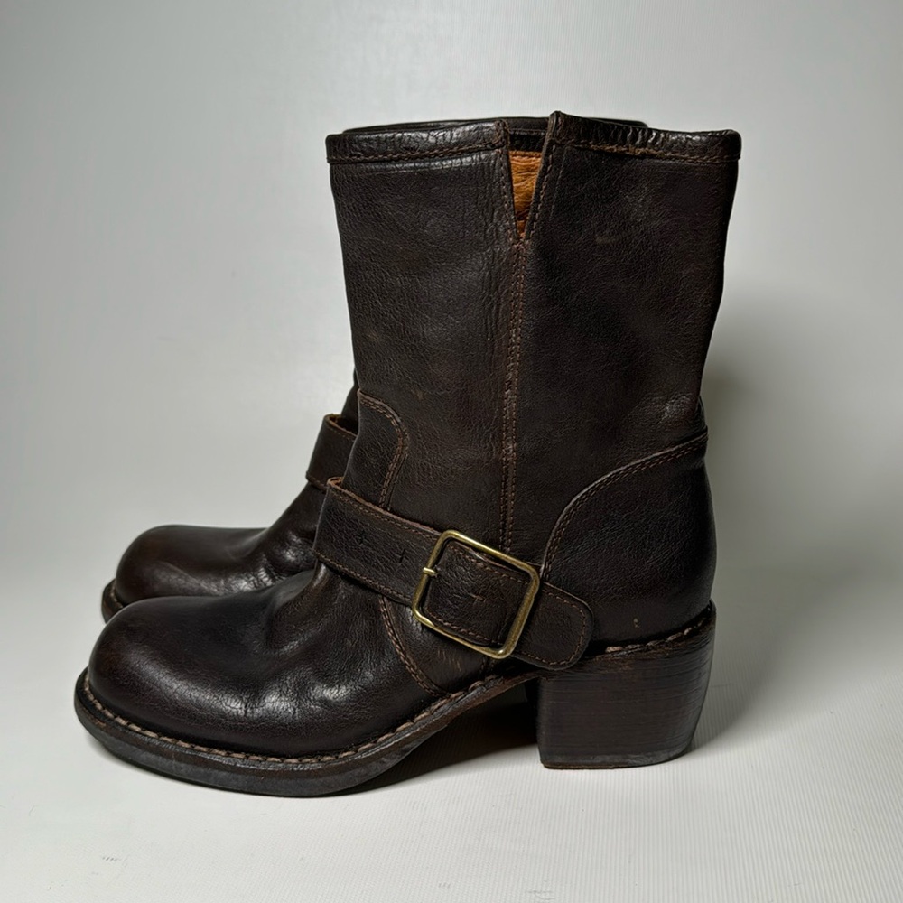 Fiorentini + Baker Heeled Mid-Calf Boots - sz 37
